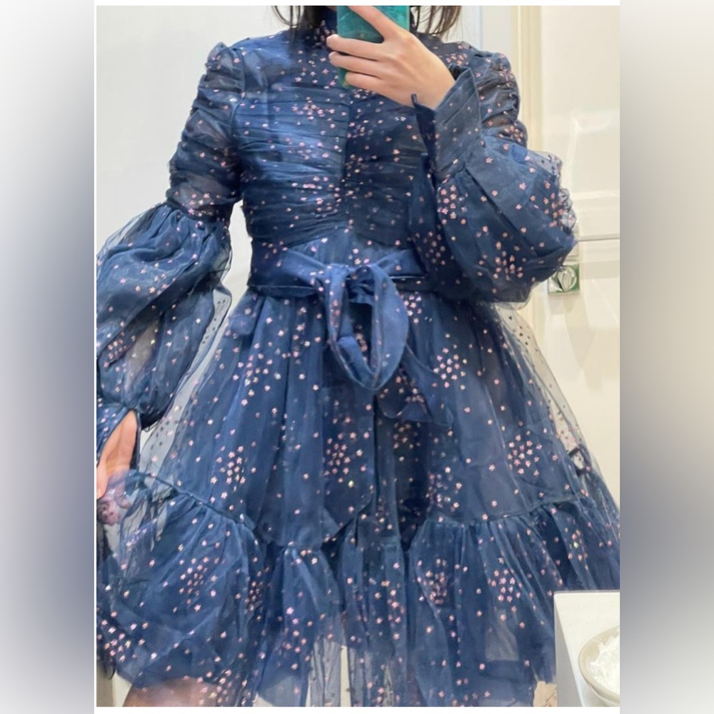 Zimmermann Glitter Rhythm Dress size 0 with Receipt🎄🎅 SALE!